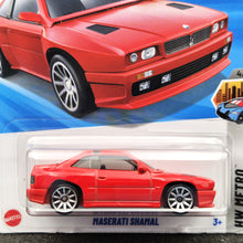 Load image into Gallery viewer, Hot Wheels 2025 Maserati Shamal Red #58 HW Metro 4/5 New Long Card