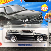 Load image into Gallery viewer, Hot Wheels 2025 Maserati Shamal Black #58 HW Metro 4/5 New