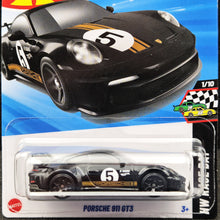 Load image into Gallery viewer, Hot Wheels 2025 Porsche 911 GT3 Black #74 HW Race Day 1/10 New Long Card