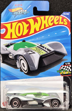 Load image into Gallery viewer, Hot Wheels 2025 Futurismo Silver #124 HW Race Day 4/10 New Long Card