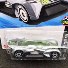 Load image into Gallery viewer, Hot Wheels 2025 Futurismo Silver #124 HW Race Day 4/10 New Long Card