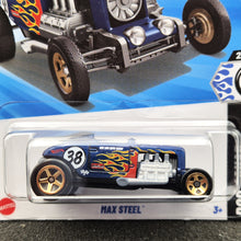 Load image into Gallery viewer, Hot Wheels 2025 Max Steel Blue #25 Rod Squad 2/10 New Long Card