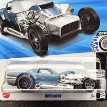 Load image into Gallery viewer, Hot Wheels 2025 Hoto Roto Matte Blue #158 Rod Squad 10/10 New Long Card