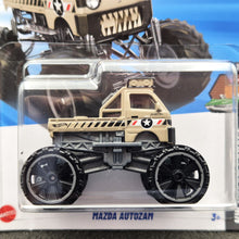 Load image into Gallery viewer, Hot Wheels 2025 Mazda Autozam Desert Sand #8 HW Dream Garage 1/5 New Long Card