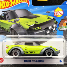 Load image into Gallery viewer, Hot Wheels 2025 Mazda MX-5 Miata Lime Green #1 HW Dream Garage 2/5 New