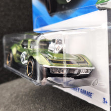 Load image into Gallery viewer, Hot Wheels 2025 '68 Corvette - Gas Monkey Garage Green #134 HW Dream Garage 5/5 New Long Card