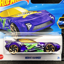 Load image into Gallery viewer, Hot Wheels 2025 Nerve Hammer Transparent Purple #13 X-Raycers 1/10 New