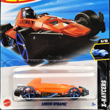 Load image into Gallery viewer, Hot Wheels 2025 Arrow Dynamic Clear Orange #64 X-Raycers 5/10 New Long Card