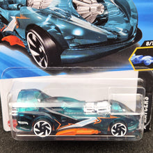 Load image into Gallery viewer, Hot Wheels 2025 Power Rocket Transparent Teal #109 X-Raycers 8/10 New Long Card