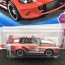 Load image into Gallery viewer, Hot Wheels 2025 '15 Mazda MX-5 Miata Red #80 Compact Kings 2/10 New Long Card