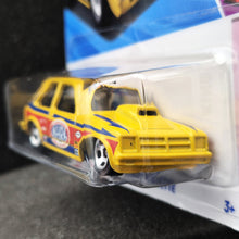 Load image into Gallery viewer, Hot Wheels 2025 '76 Chevy Chevette Yellow #102 Compact Kings 3/10 New Long Card
