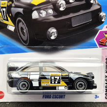 Load image into Gallery viewer, Hot Wheels 2025 Ford Escort Black #113 Compact Kings 4/10 New Long Card