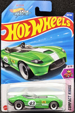 Load image into Gallery viewer, Hot Wheels 2025 Rrroadster Green #128 Compact Kings 5/10 New Long Card