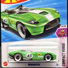 Load image into Gallery viewer, Hot Wheels 2025 Rrroadster Green #128 Compact Kings 5/10 New Long Card