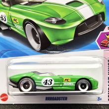 Load image into Gallery viewer, Hot Wheels 2025 Rrroadster Green #128 Compact Kings 5/10 New Long Card
