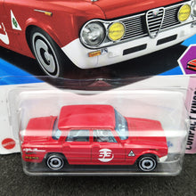 Load image into Gallery viewer, Hot Wheels 2025 Alfa Romeo Giulia Ti Super Red #195 Compact Kings 7/10 New Long Card