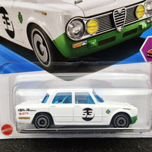 Load image into Gallery viewer, Hot Wheels 2025 Alfa Romeo Giulia Ti Super White #195 Compact Kings 7/10 New Long Card