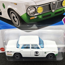 Load image into Gallery viewer, Hot Wheels 2025 Alfa Romeo Giulia Ti Super White #195 Compact Kings 7/10 New Long Card