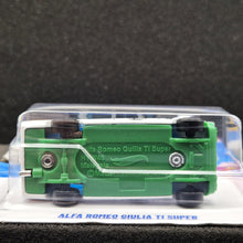 Load image into Gallery viewer, Hot Wheels 2025 Alfa Romeo Giulia Ti Super White #195 Compact Kings 7/10 New Long Card