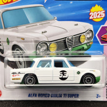 Load image into Gallery viewer, Hot Wheels 2025 Alfa Romeo Giulia Ti Super White #195 Compact Kings 7/10 New