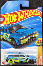 Load image into Gallery viewer, Hot Wheels 2025 Track DWagon Blue #184 HW Wagons 2/5 New Long Card
