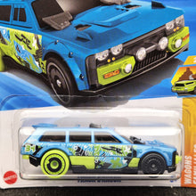 Load image into Gallery viewer, Hot Wheels 2025 Track DWagon Blue #184 HW Wagons 2/5 New Long Card