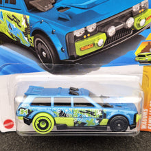 Load image into Gallery viewer, Hot Wheels 2025 Track DWagon Blue #184 HW Wagons 2/5 New Long Card