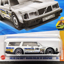 Load image into Gallery viewer, Hot Wheels 2025 Volvo 240 Drift Wagon Silver #227 HW Wagons 3/5 New Long Card