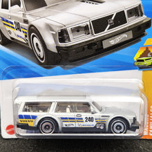 Load image into Gallery viewer, Hot Wheels 2025 Volvo 240 Drift Wagon Silver #227 HW Wagons 3/5 New Long Card