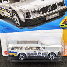 Load image into Gallery viewer, Hot Wheels 2025 Volvo 240 Drift Wagon Silver #227 HW Wagons 3/5 New Long Card