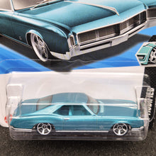 Load image into Gallery viewer, Hot Wheels 2025 '66 Buick Riviera Turquoise #50 HW Modified 2/5 New Long Card