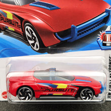 Load image into Gallery viewer, Hot Wheels 2025 Alpha Pursuit Red #18 HW First Response 2/5 New Long Card