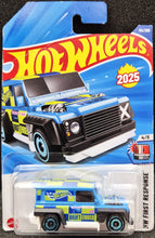 Load image into Gallery viewer, Hot Wheels 2025 Drift-Ender Light Blue #114 HW First Response 4/5 New Long Card