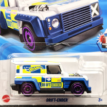 Load image into Gallery viewer, Hot Wheels 2025 Drift-Ender White #114 HW First Response 4/5 New Long Card