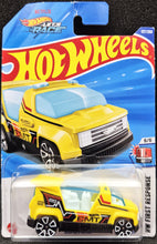 Load image into Gallery viewer, Hot Wheels 2025 Rapid Pulse Yellow #137 HW First Response 5/5 New Long Card