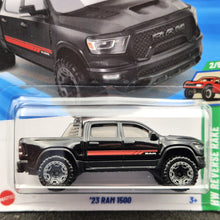 Load image into Gallery viewer, Hot Wheels 2025 '23 RAM 1500 Black #96 HW Reverse Rake 2/5 New Long Card
