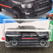 Load image into Gallery viewer, Hot Wheels 2025 '23 RAM 1500 Black #96 HW Reverse Rake 2/5 New Long Card