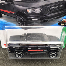 Load image into Gallery viewer, Hot Wheels 2025 '23 RAM 1500 Black #96 HW Reverse Rake 2/5 New Long Card