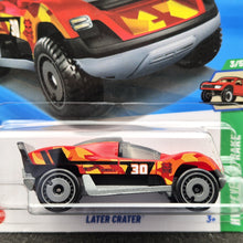 Load image into Gallery viewer, Hot Wheels 2025 Later Crater Red #112 HW Reverse Rake 3/5 New Long Card