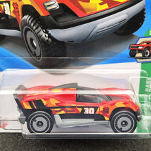Load image into Gallery viewer, Hot Wheels 2025 Later Crater Red #112 HW Reverse Rake 3/5 New Long Card