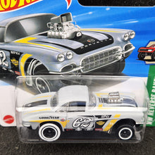 Load image into Gallery viewer, Hot Wheels 2025 '62 Corvette Gasser Grey #182 HW Reverse Rake 4/5 New