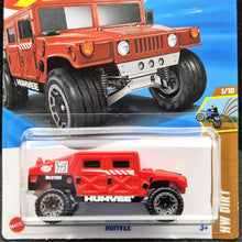 Load image into Gallery viewer, Hot Wheels 2025 Humvee Red #55 HW Dirt 1/10 New Long Card