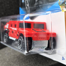 Load image into Gallery viewer, Hot Wheels 2025 Humvee Red #55 HW Dirt 1/10 New Long Card