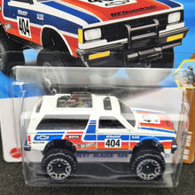 Load image into Gallery viewer, Hot Wheels 2025 Chevy Blazer 4x4 White #81 HW Dirt 3/10 New Long Card