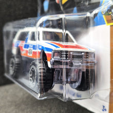 Load image into Gallery viewer, Hot Wheels 2025 Chevy Blazer 4x4 White #81 HW Dirt 3/10 New Long Card