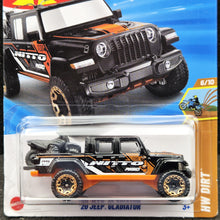 Load image into Gallery viewer, Hot Wheels 2025 '20 Jeep Gladiator Black #130 HW Dirt 6/10 New Long Card