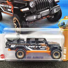 Load image into Gallery viewer, Hot Wheels 2025 '20 Jeep Gladiator Black #130 HW Dirt 6/10 New Long Card