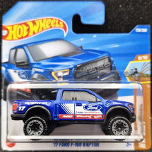 Load image into Gallery viewer, Hot Wheels 2025 '17 Ford F-150 Raptor Blue #178 HW Dirt 9/10 New