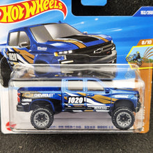 Load image into Gallery viewer, Hot Wheels 2025 '19 Chevy Silverado Trail Boss LT Dark Blue #152 HW Dirt 8/10 New