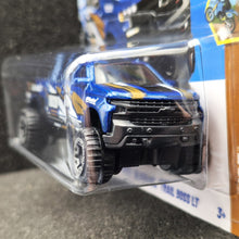 Load image into Gallery viewer, Hot Wheels 2025 '19 Chevy Silverado Trail Boss LT Dark Blue #152 HW Dirt 8/10 New